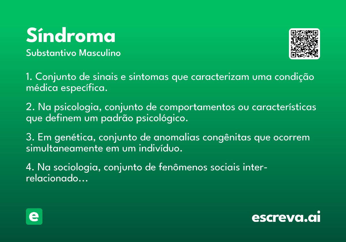síndroma