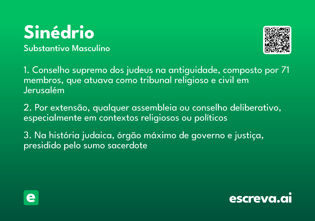 sinédrio