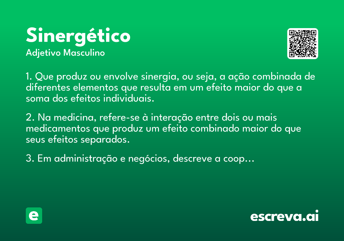 sinergético
