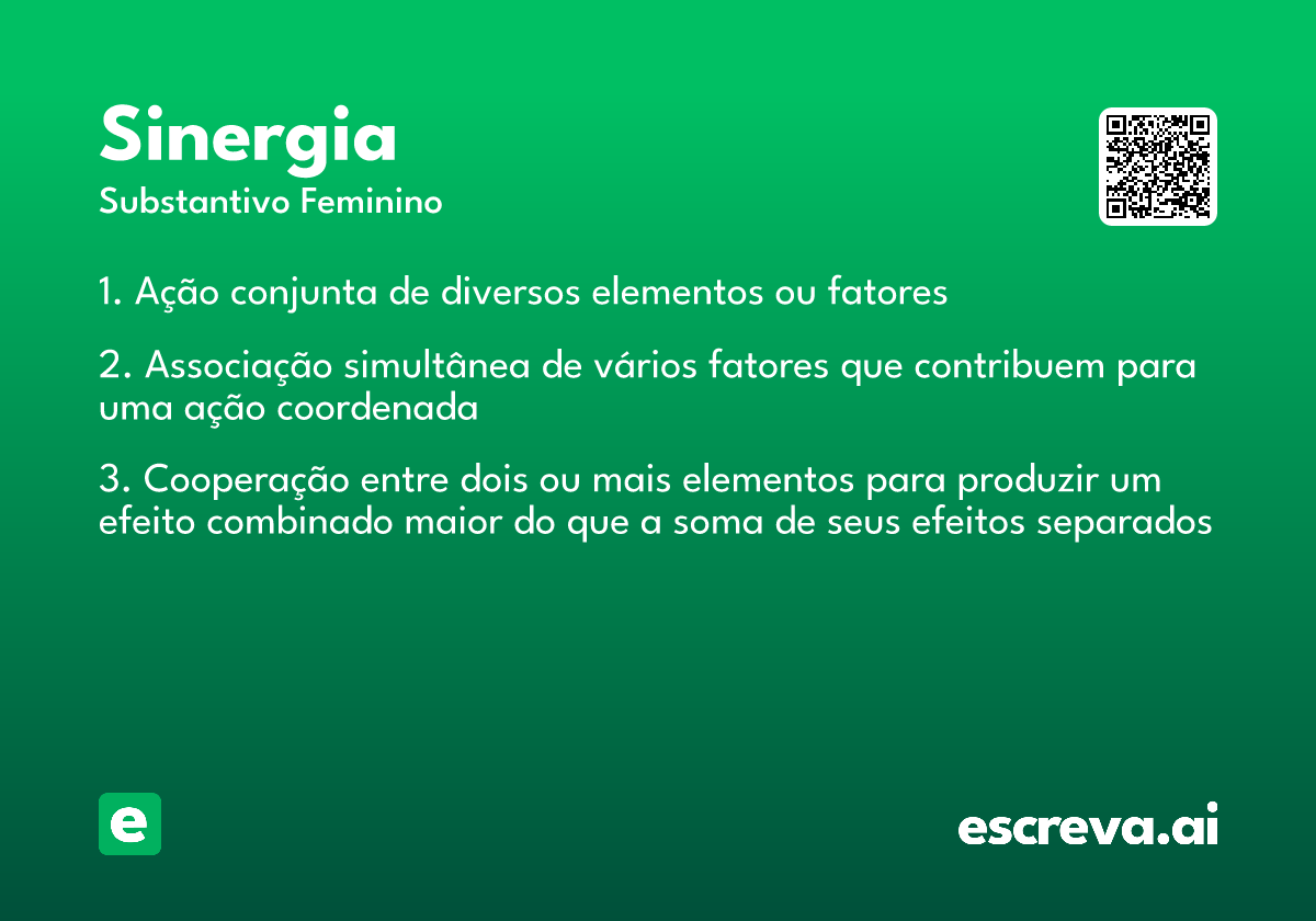 sinergia