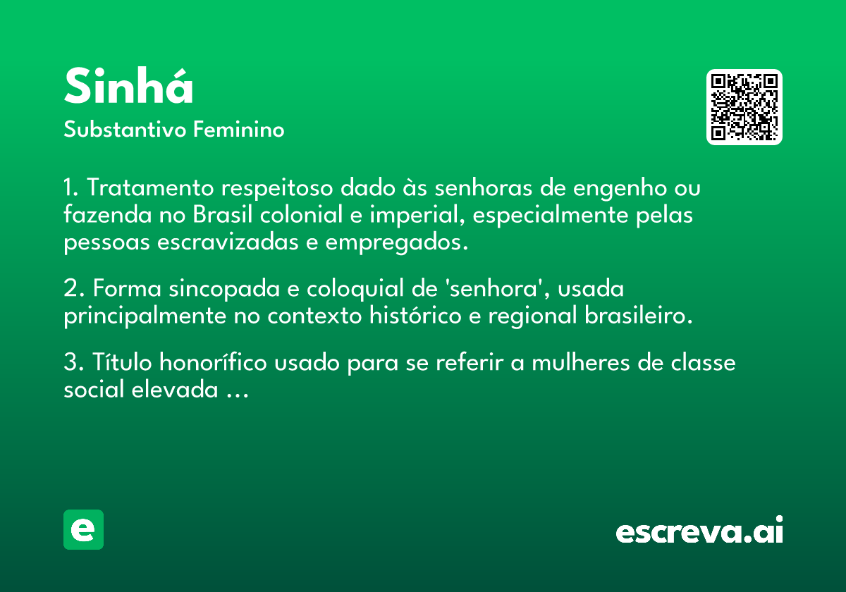 sinhá