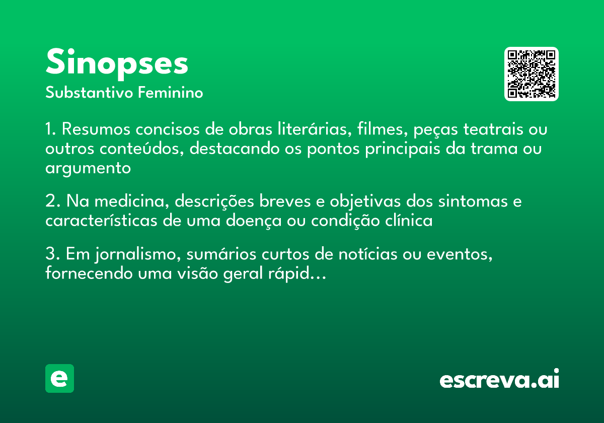 sinopses