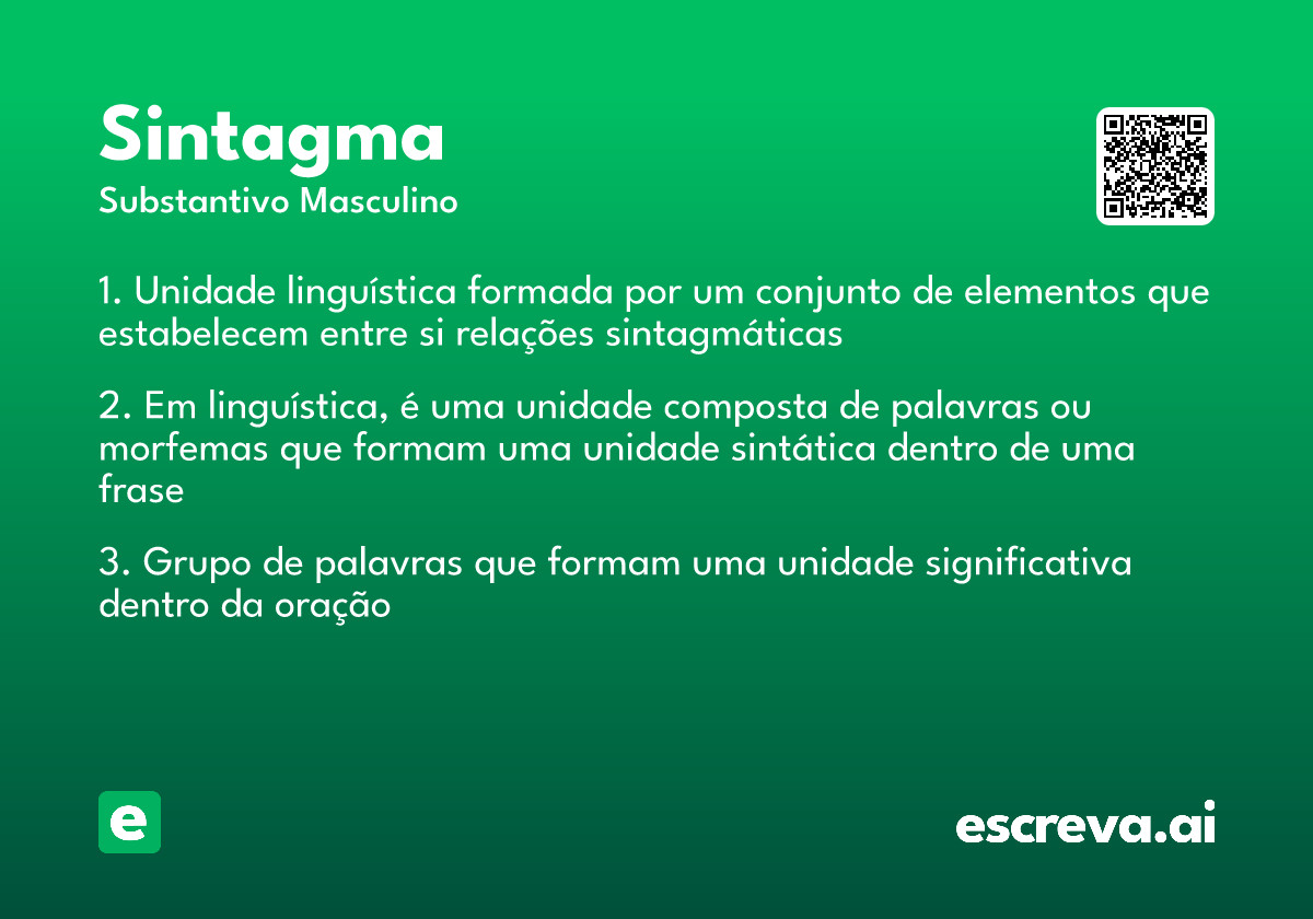 sintagma