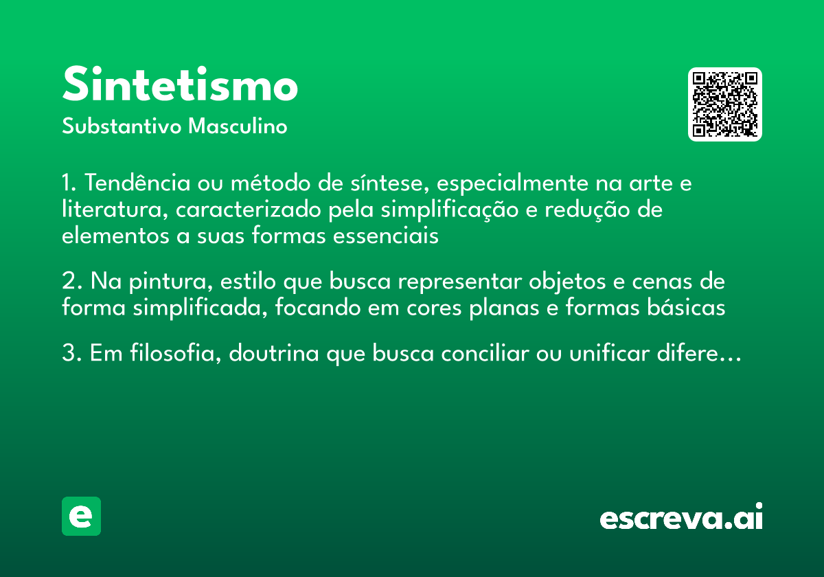 sintetismo