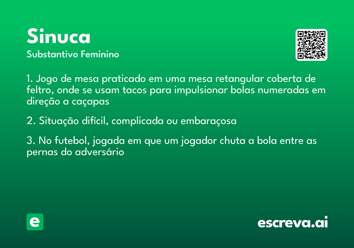 sinuca