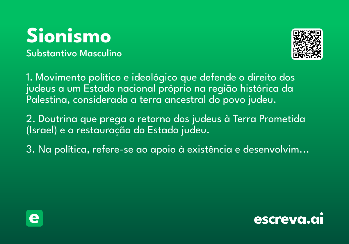 sionismo