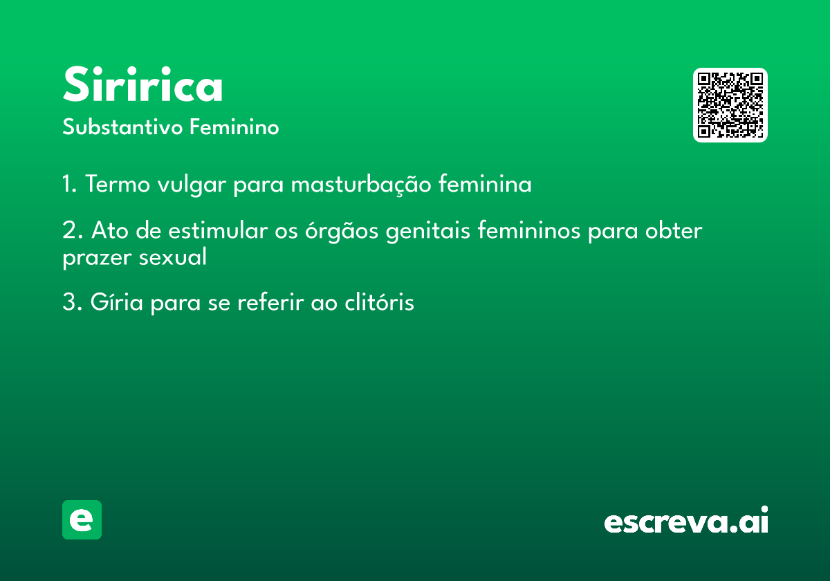 siririca