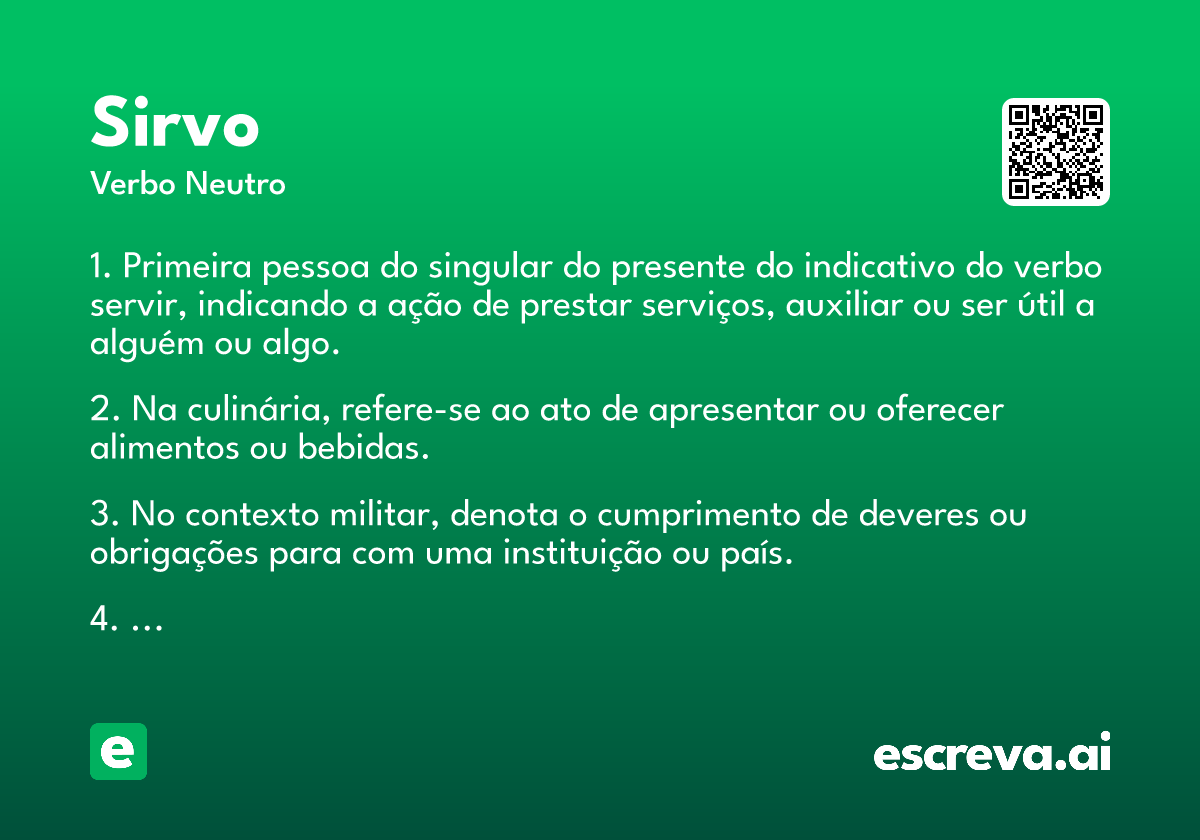 sirvo