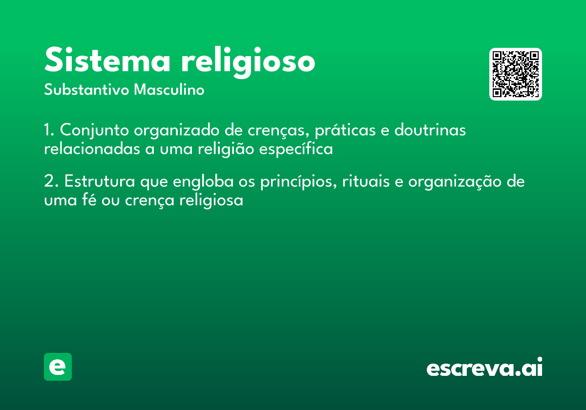 sistema religioso