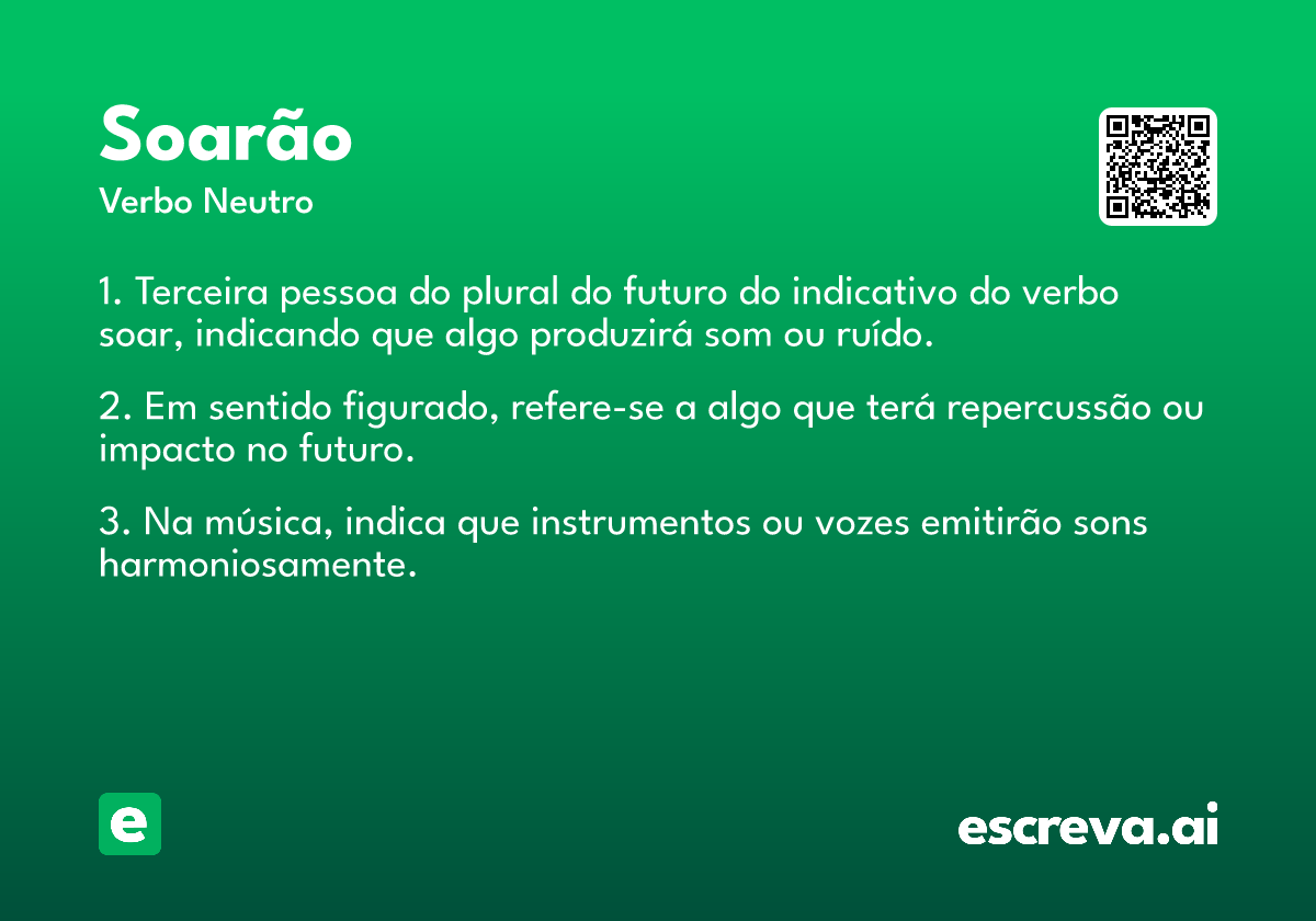 soarão