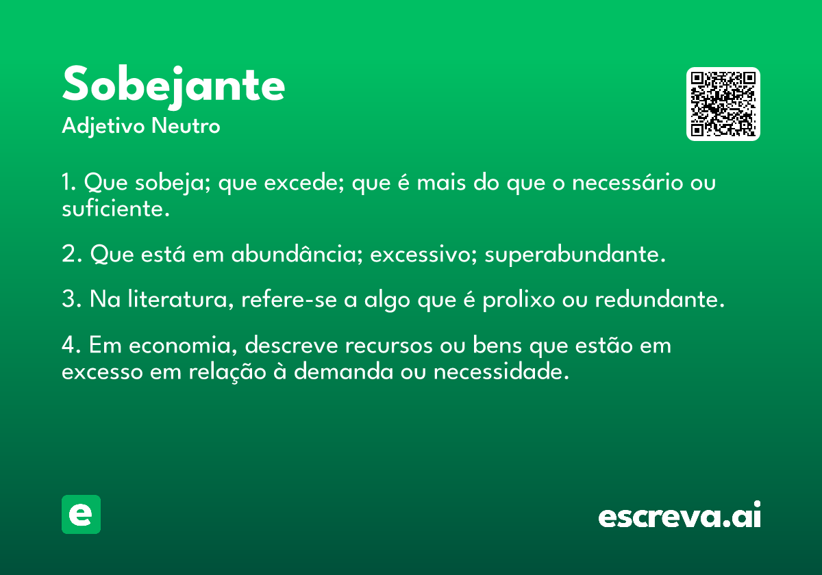 sobejante