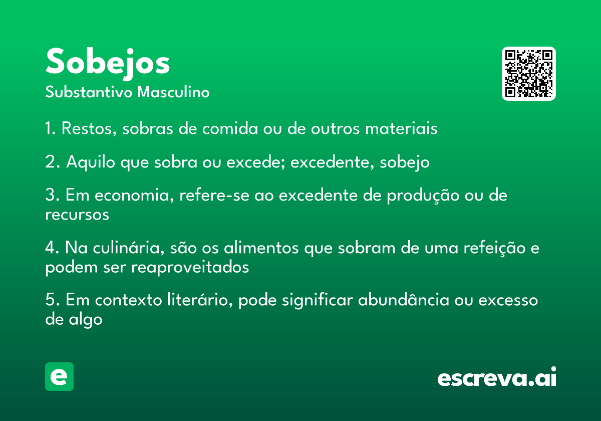 sobejos