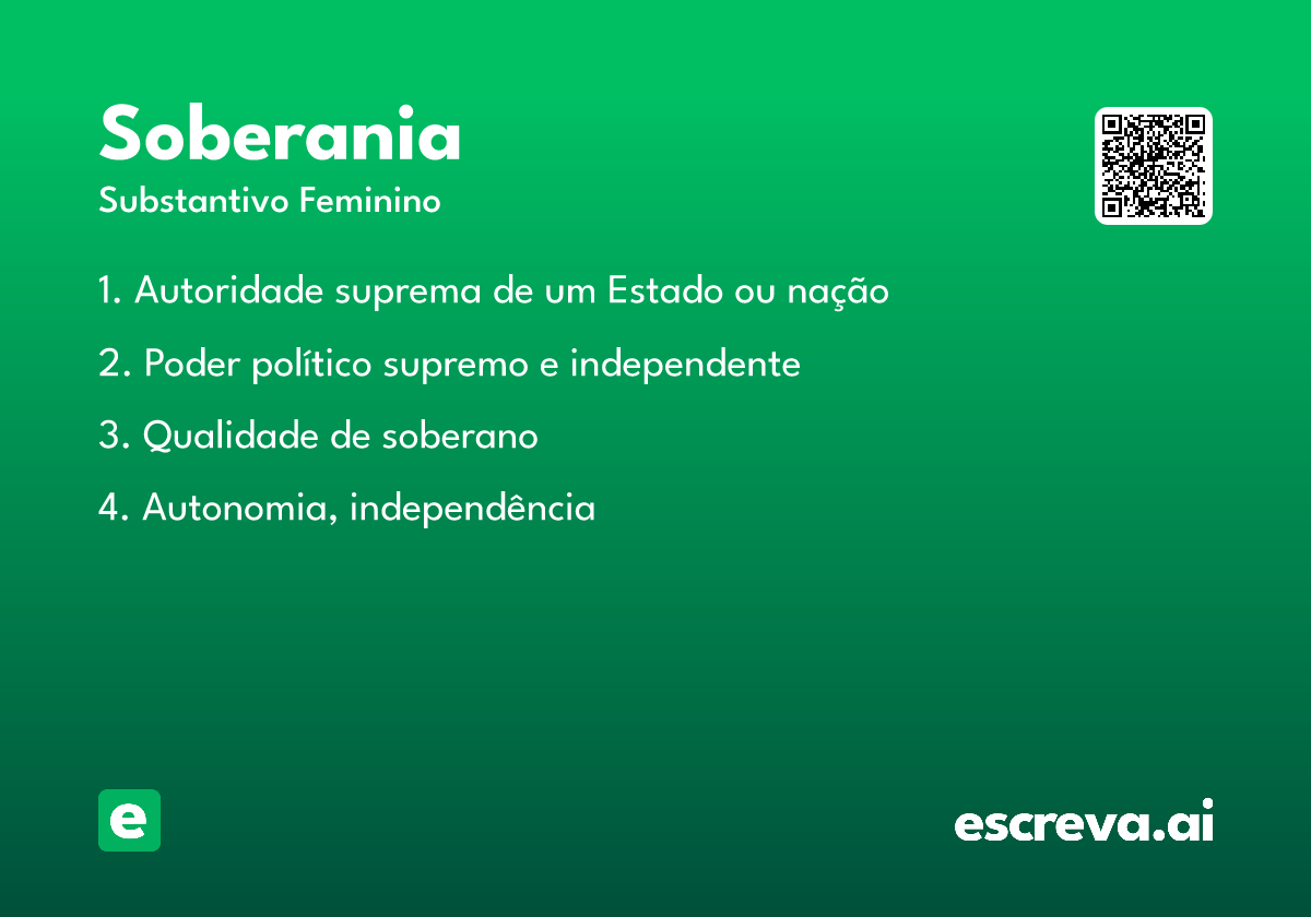 soberania