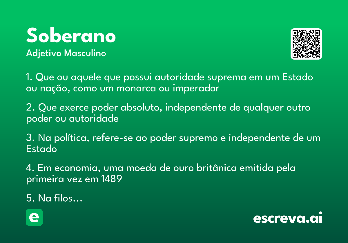 soberano