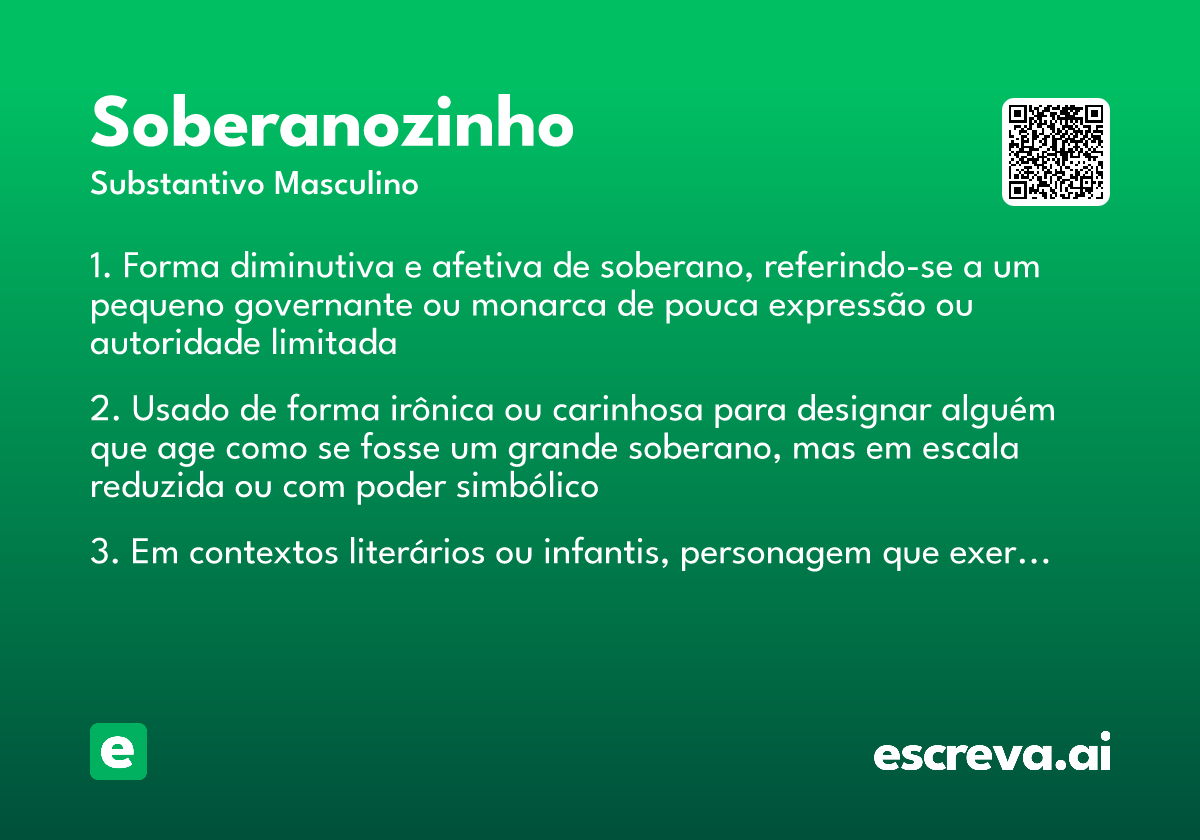 soberanozinho