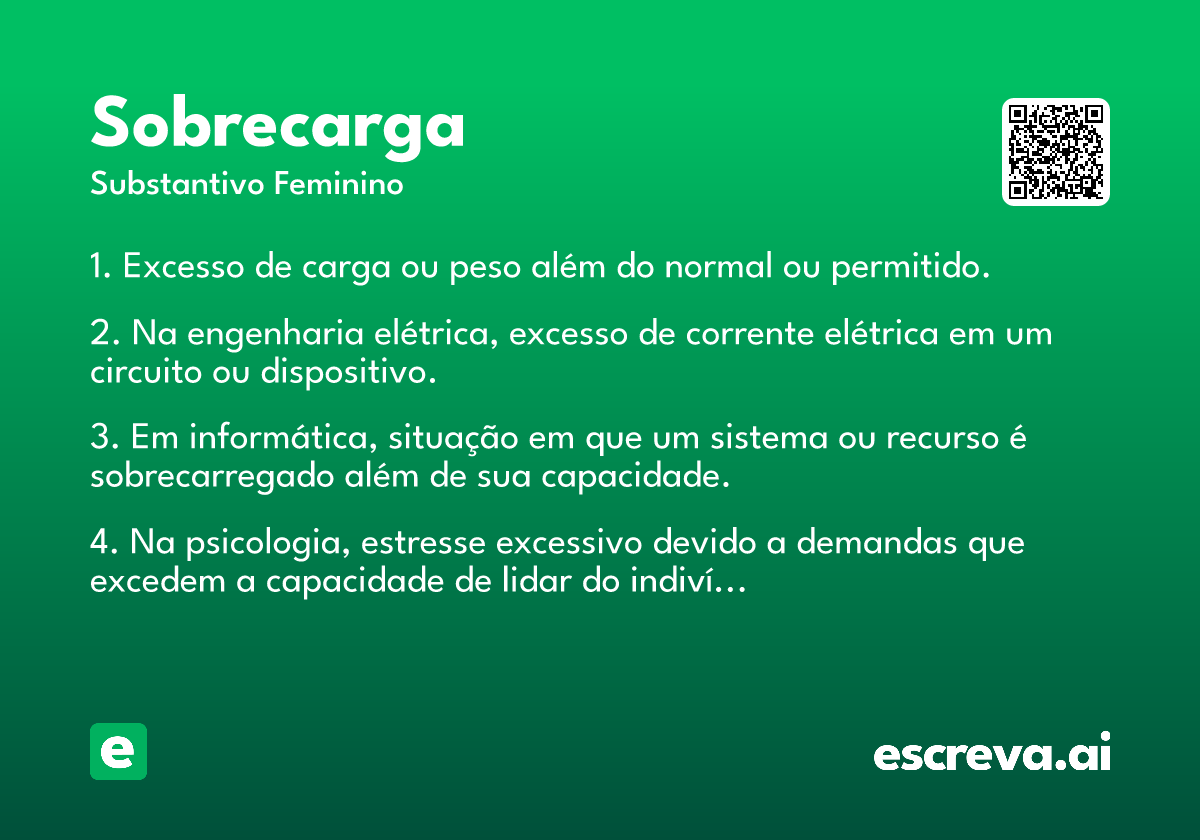 sobrecarga