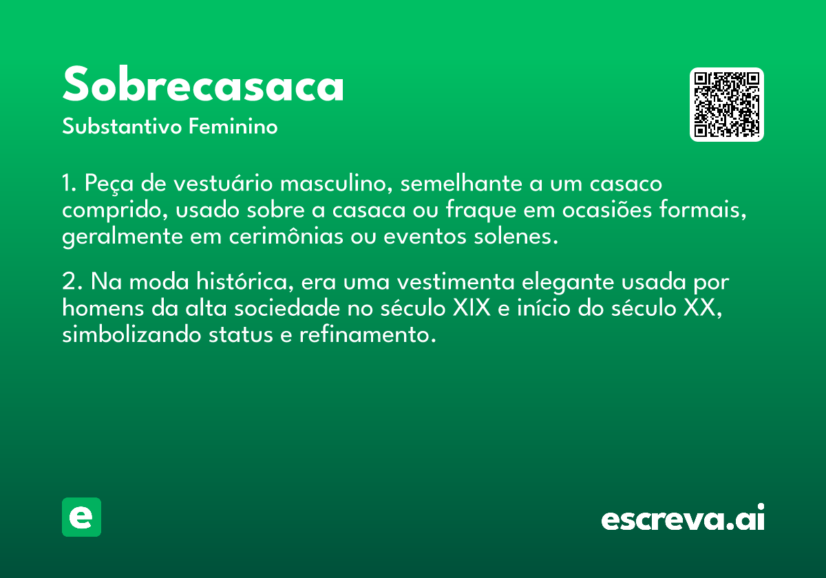 sobrecasaca