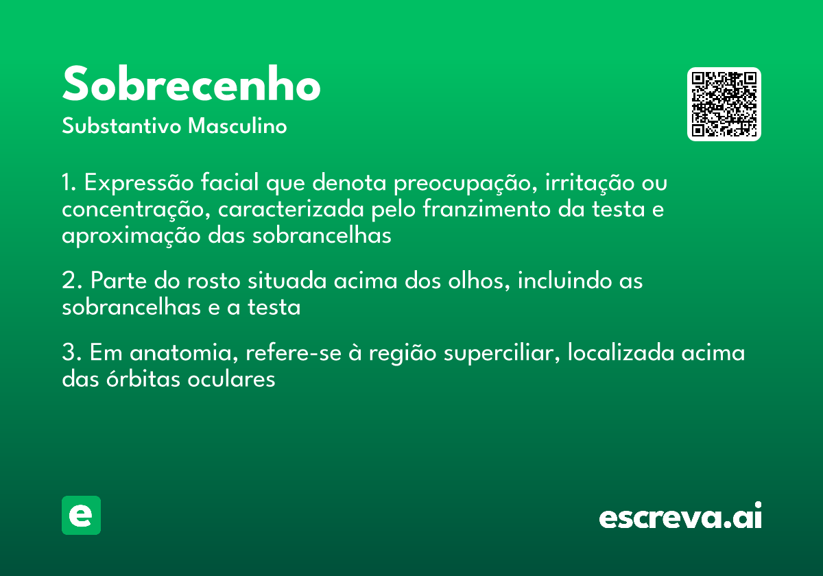 sobrecenho