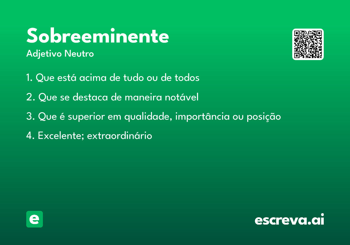 sobreeminente