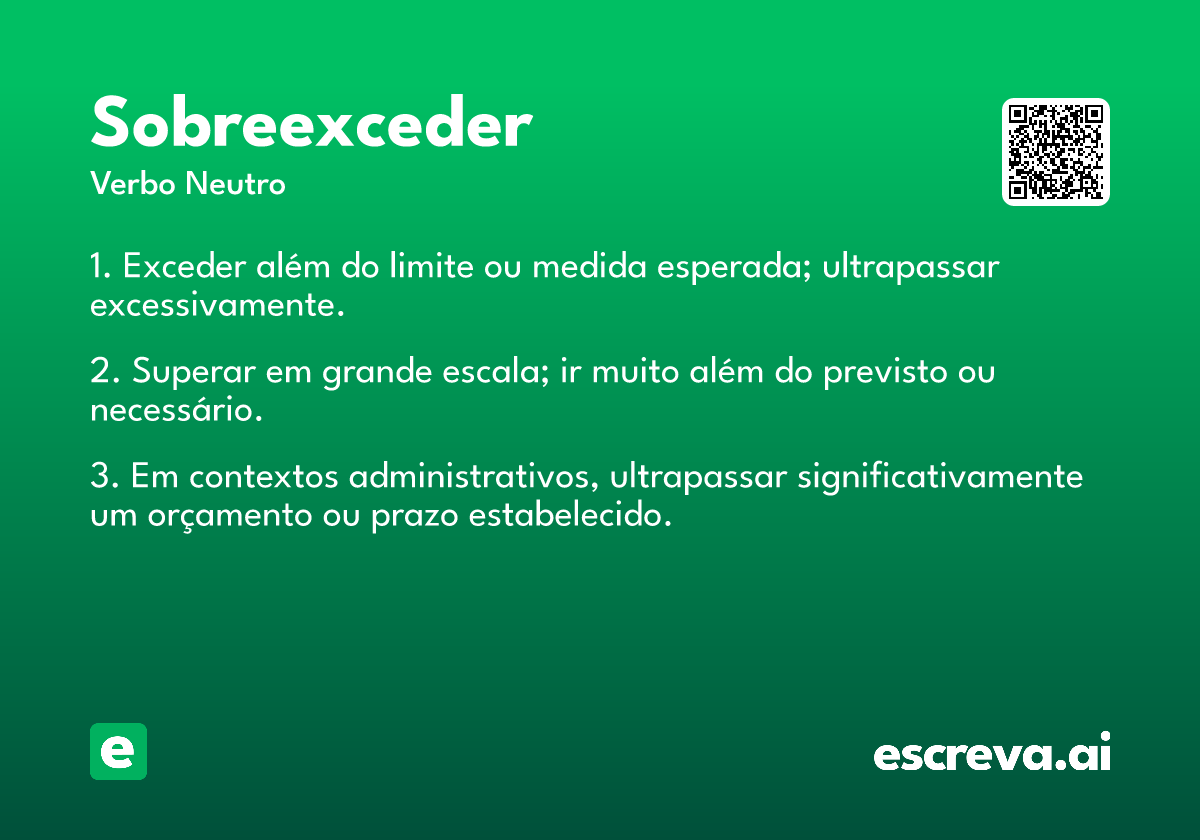 sobreexceder