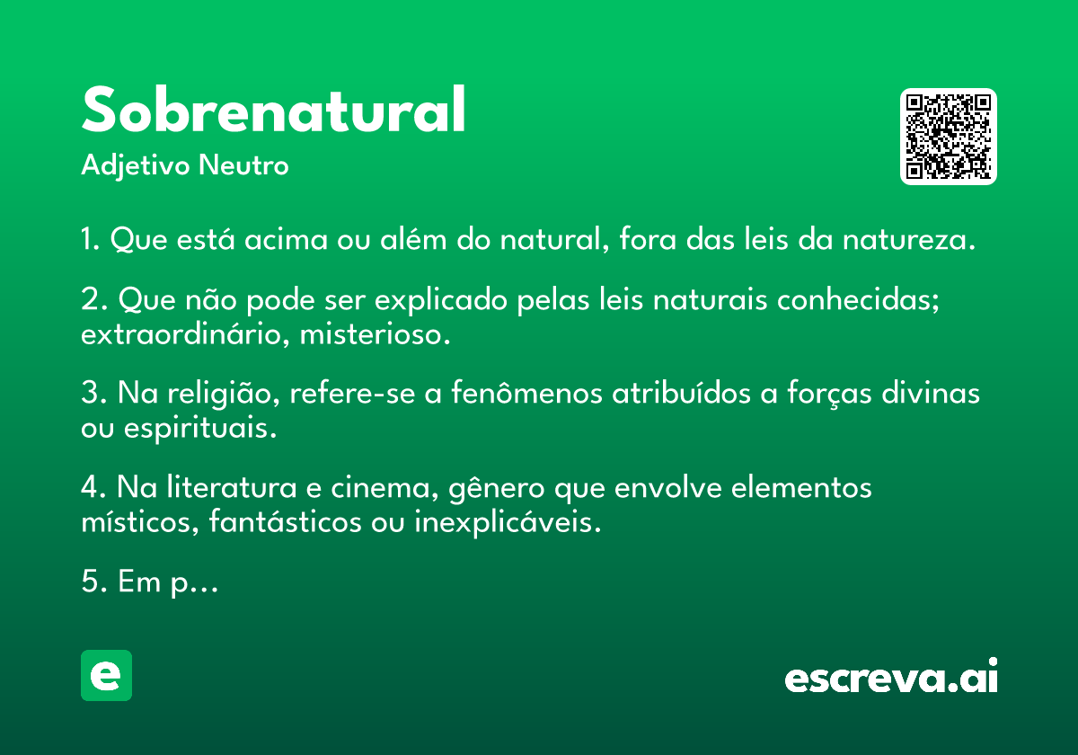 sobrenatural