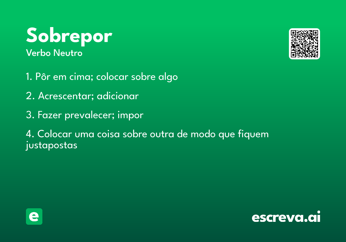 sobrepor