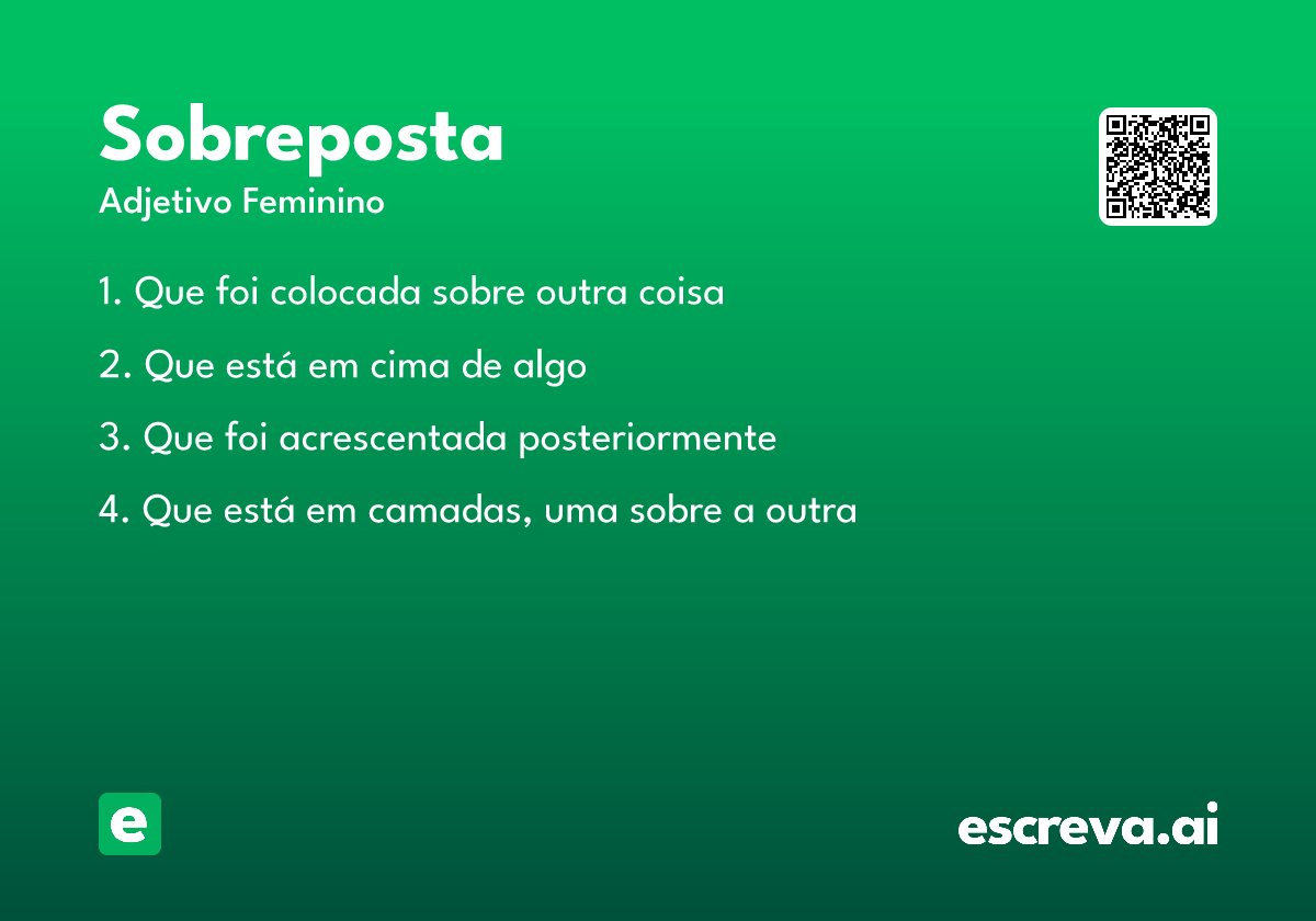 sobreposta