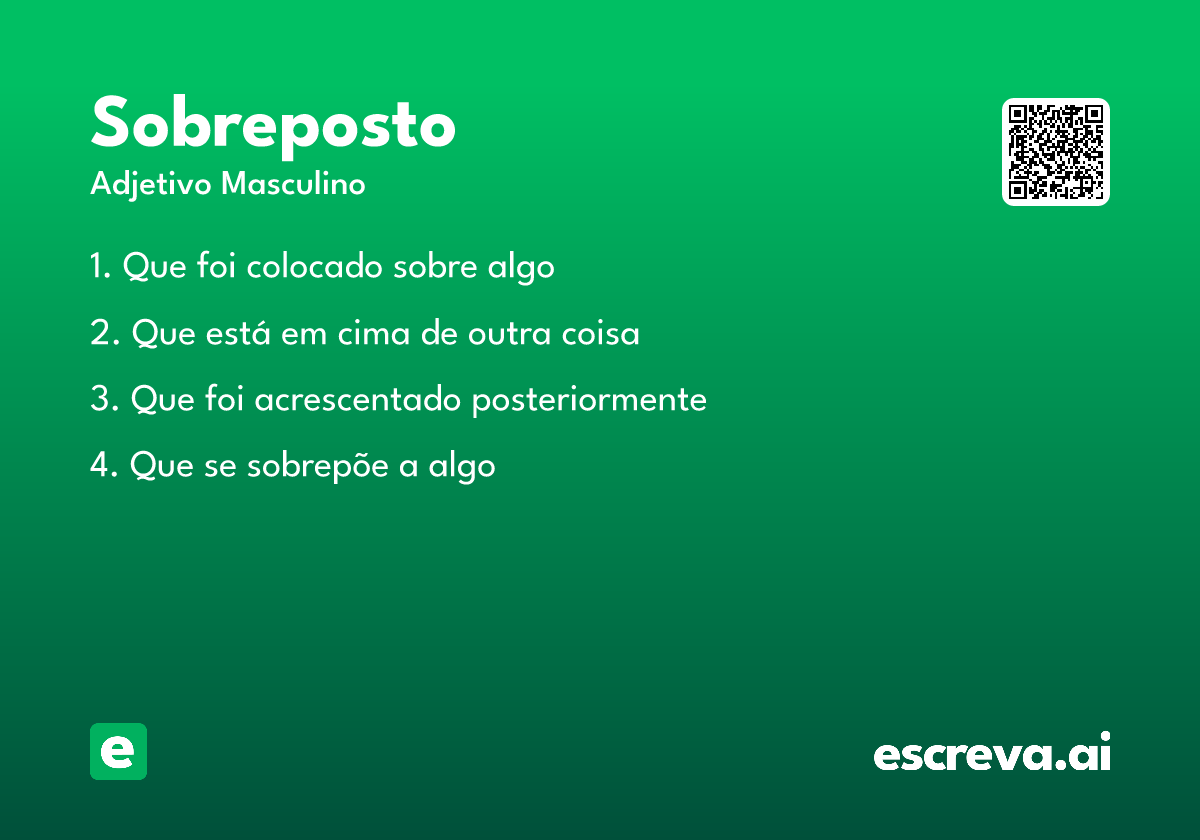 sobreposto