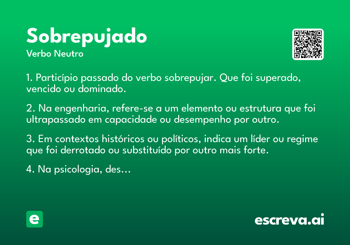 sobrepujado