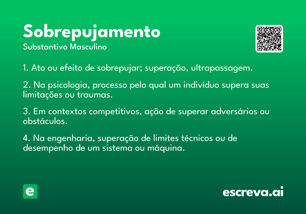 sobrepujamento