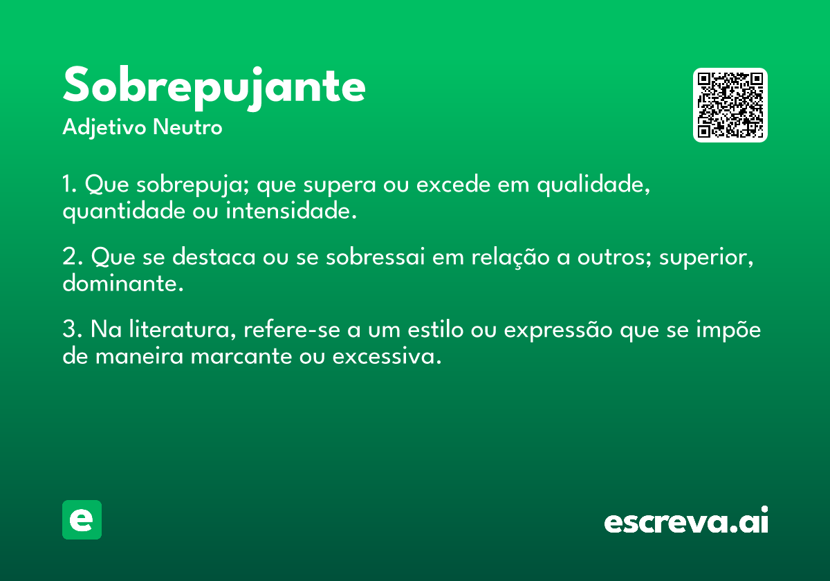 sobrepujante
