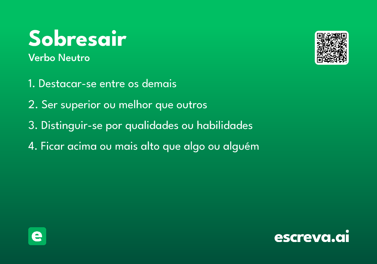 sobresair