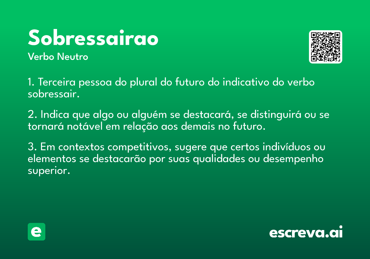 sobressairao