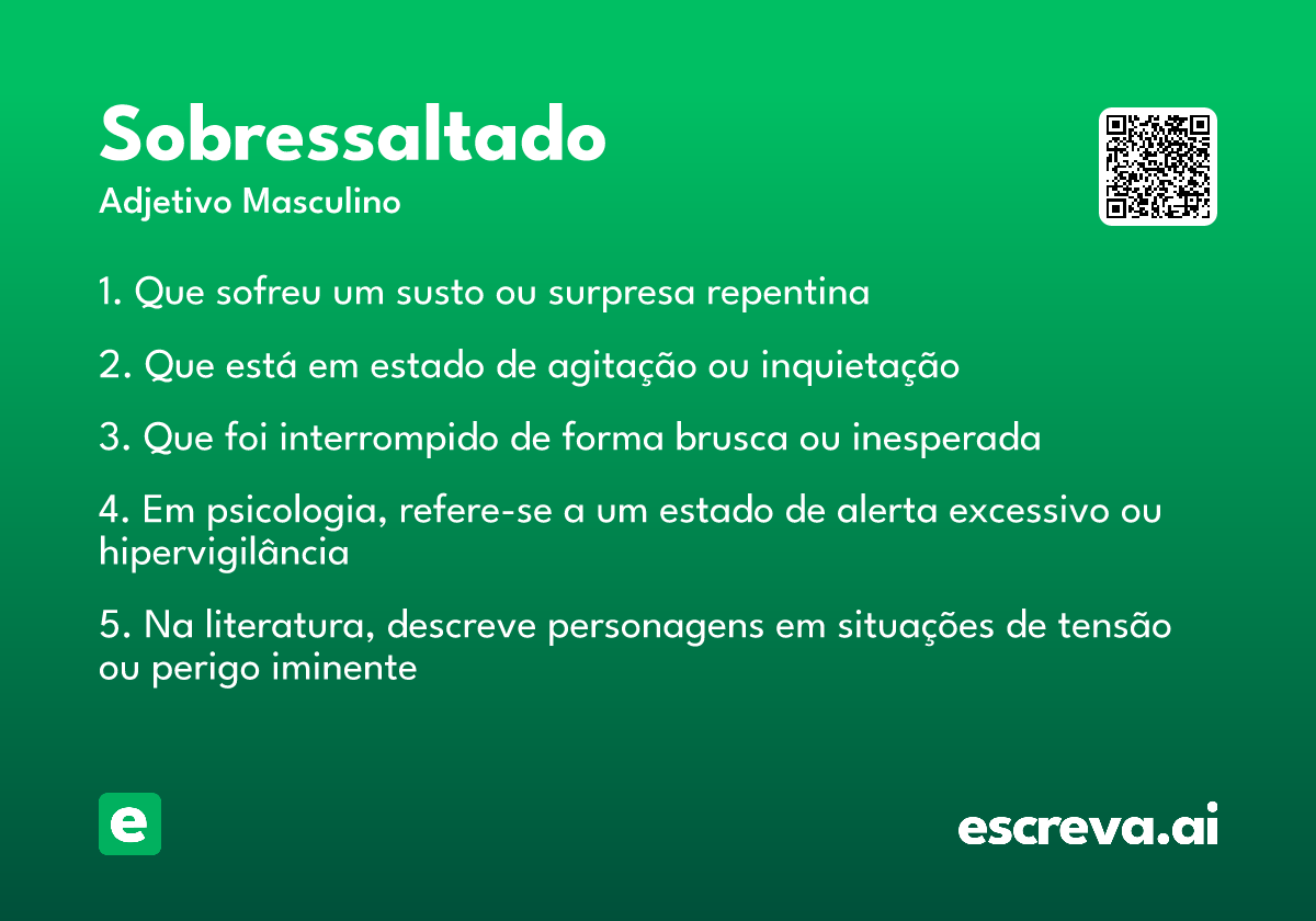 sobressaltado