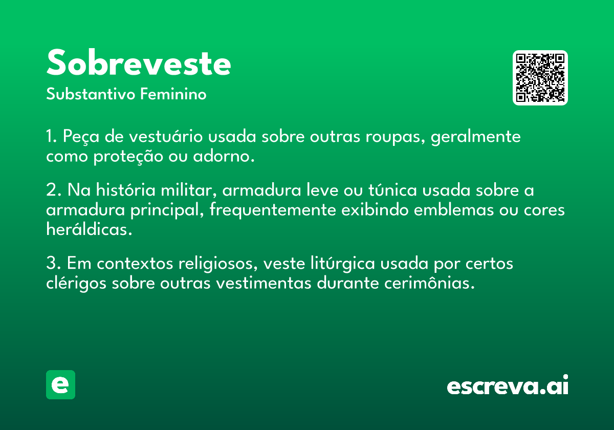 sobreveste