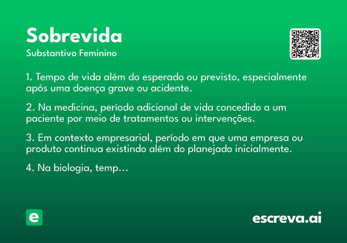 sobrevida