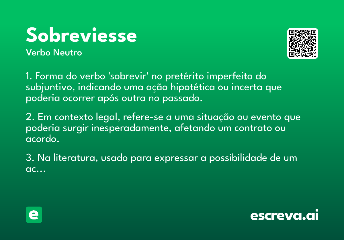 sobreviesse