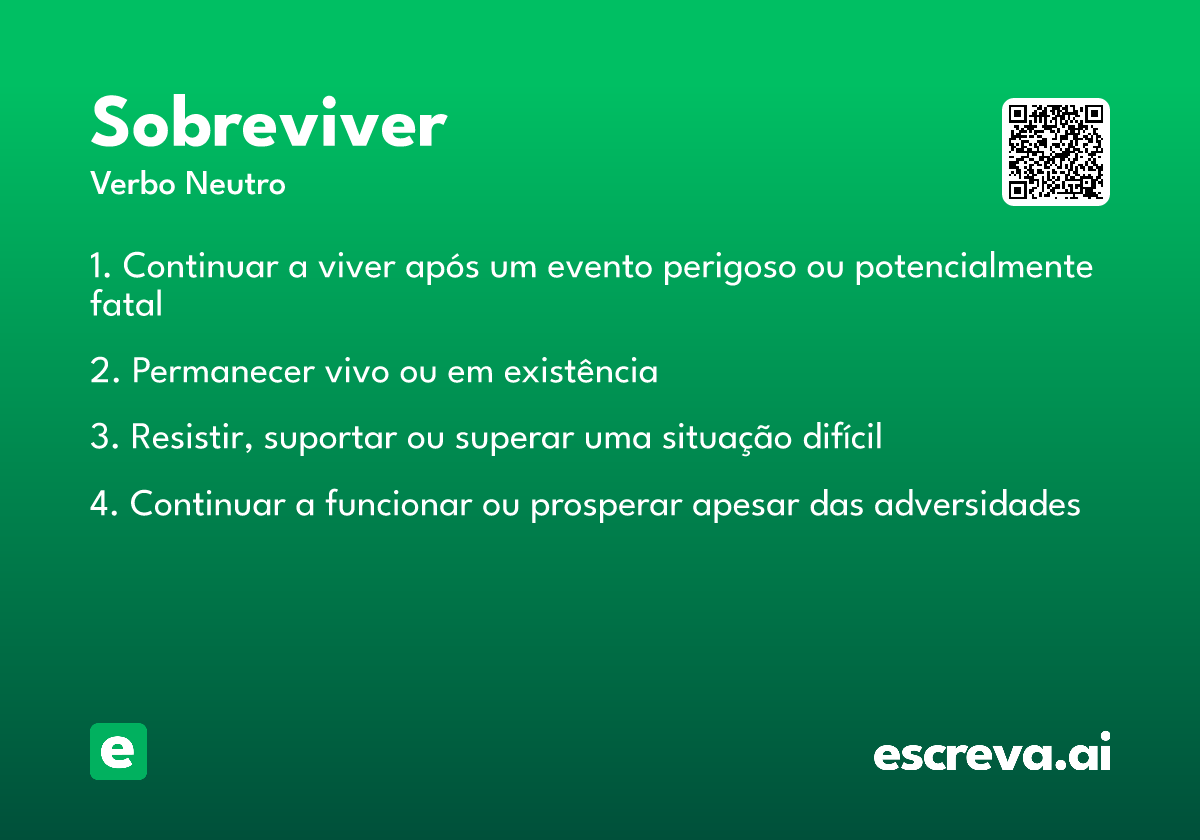 sobreviver
