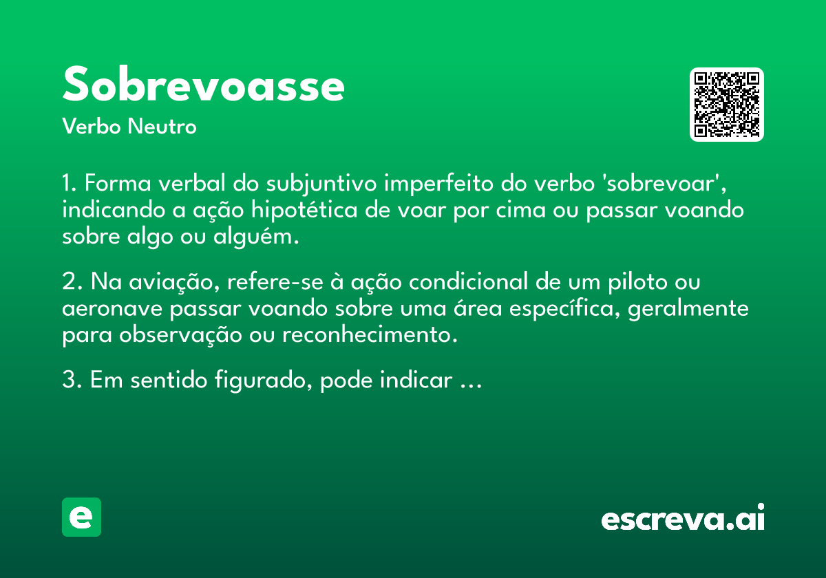 sobrevoasse