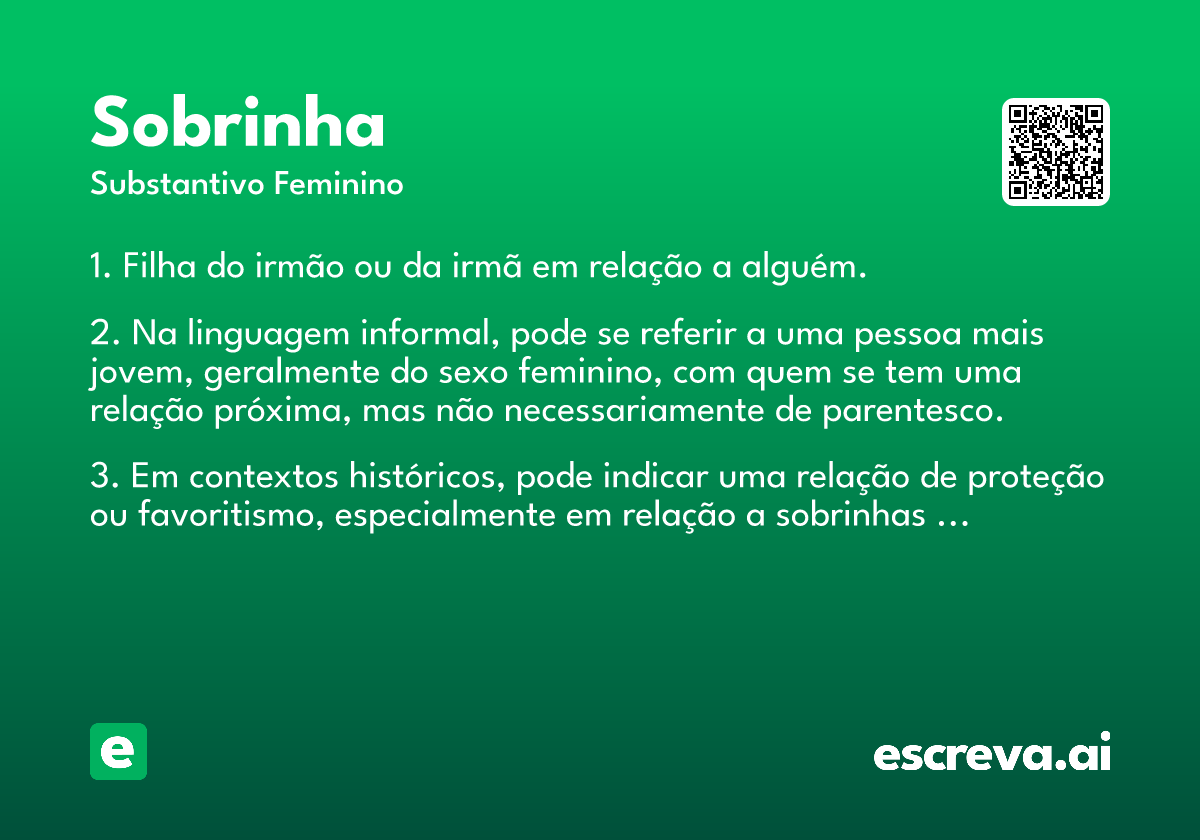 sobrinha