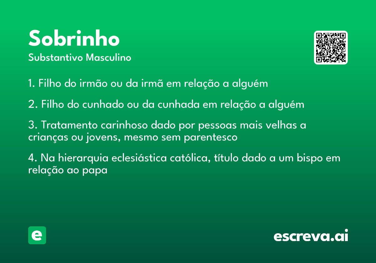 sobrinho