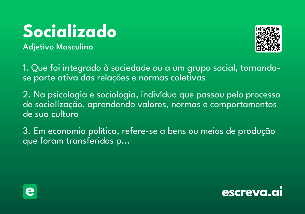 socializado