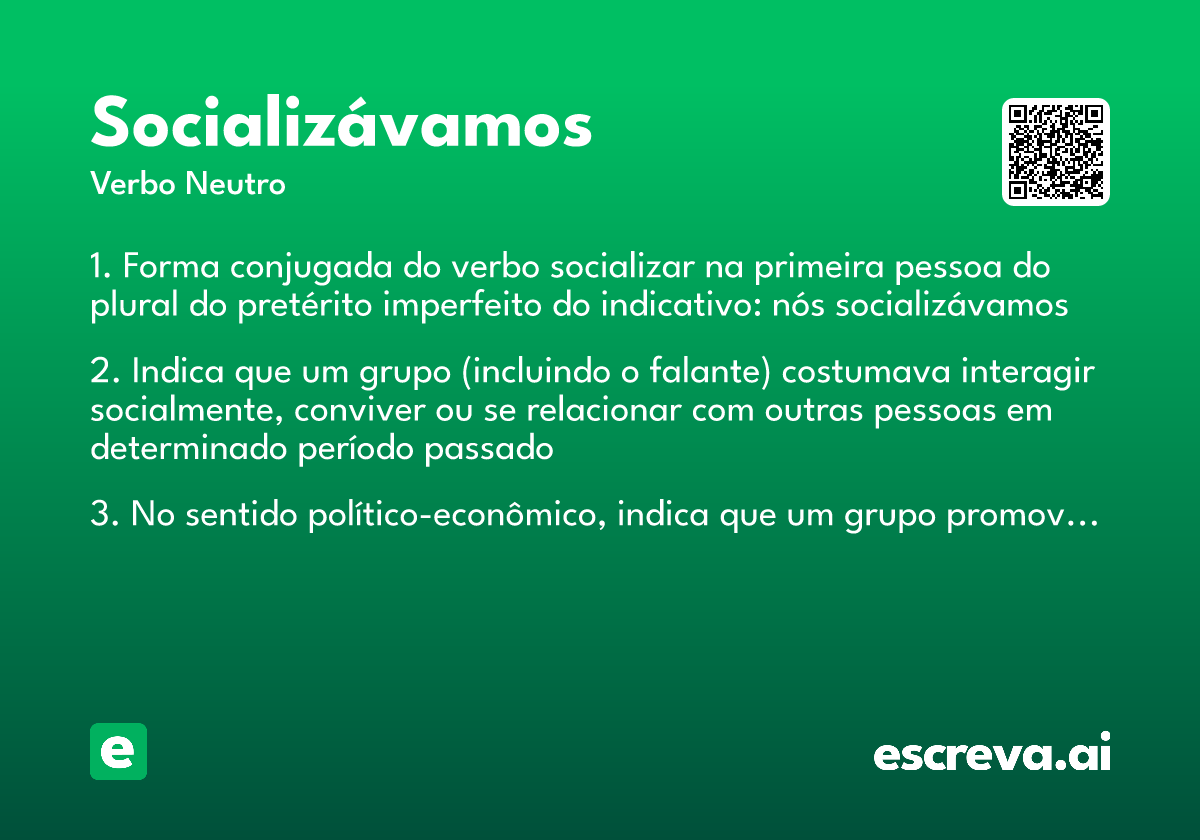 socializávamos