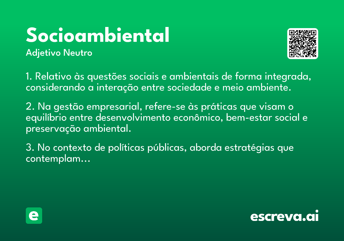 socioambiental