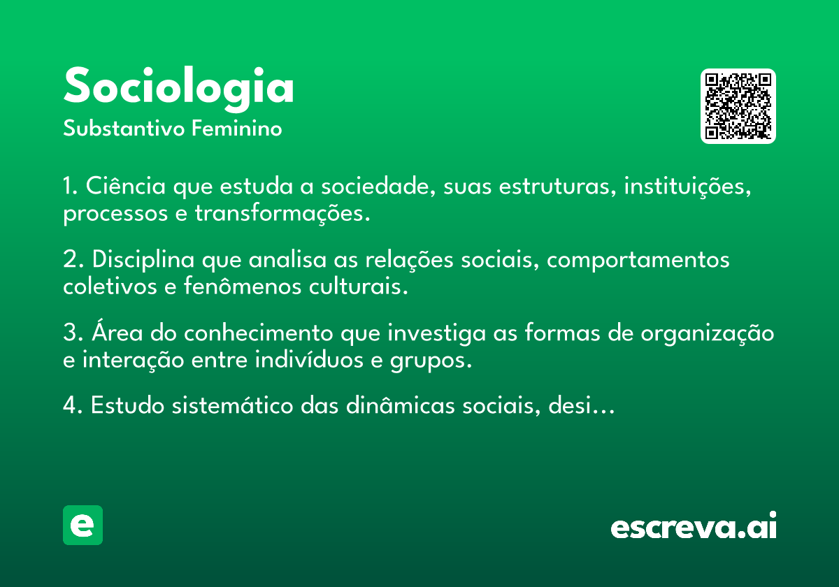 sociologia