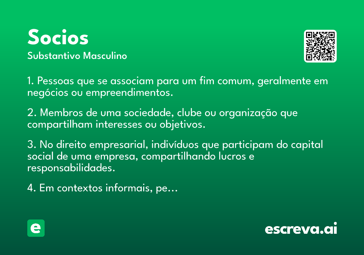 socios