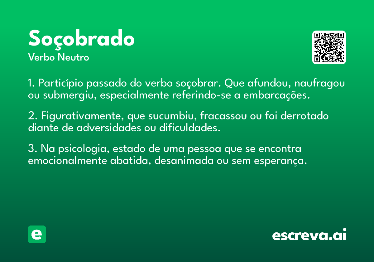 soçobrado