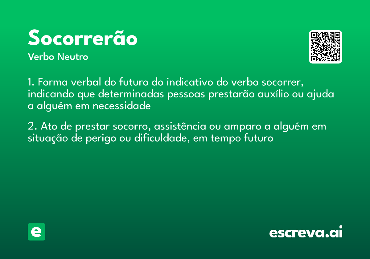 socorrerão