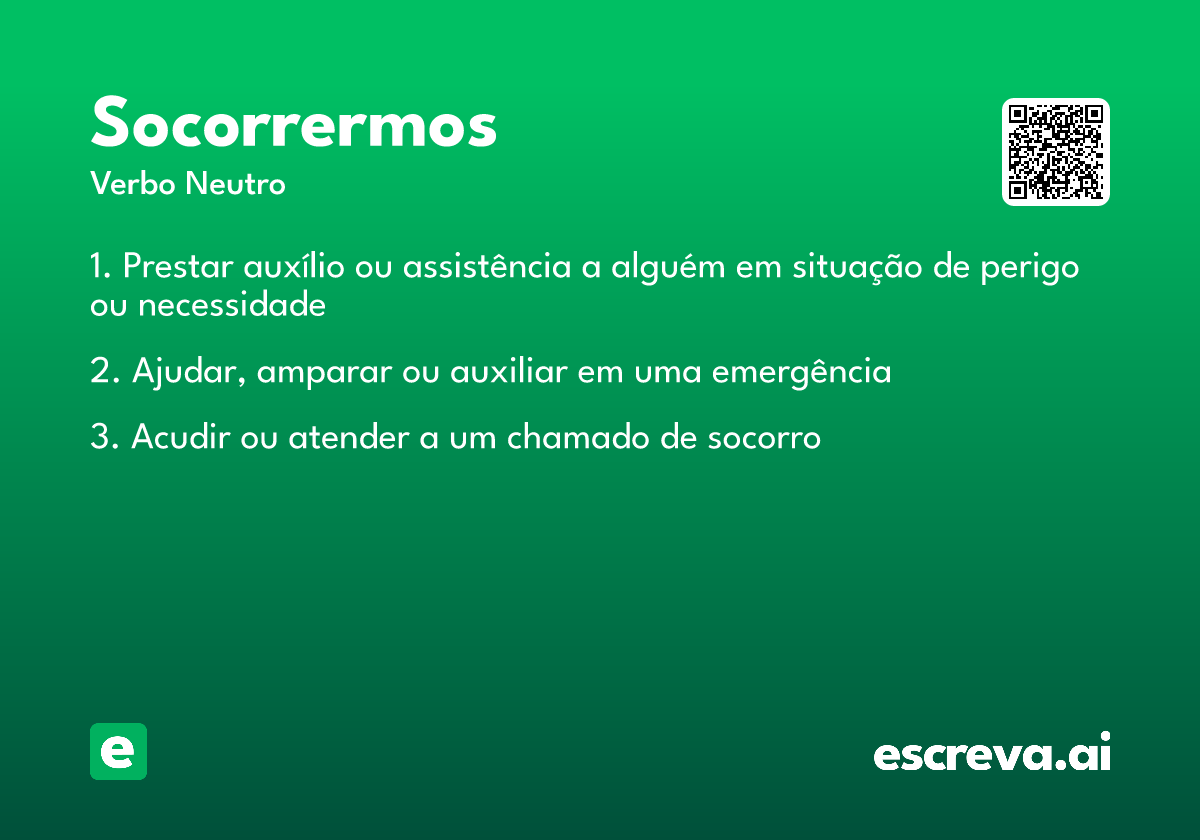 socorrermos