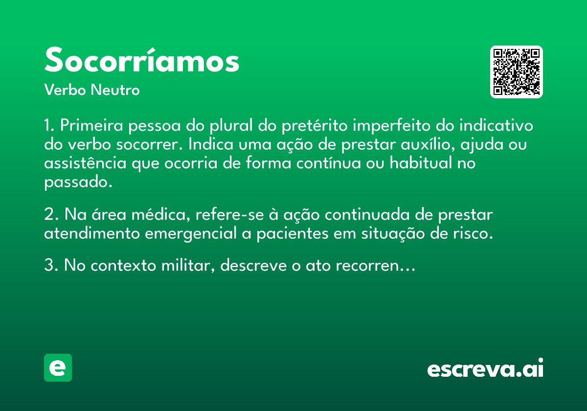 socorríamos